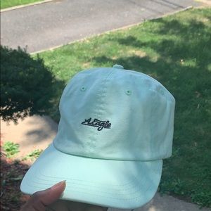 American Eagle Teal Baseball Cap
